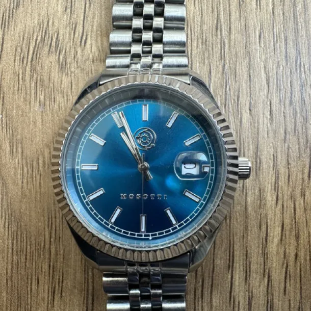 Mosatti Marka Çelik Kordon Saat