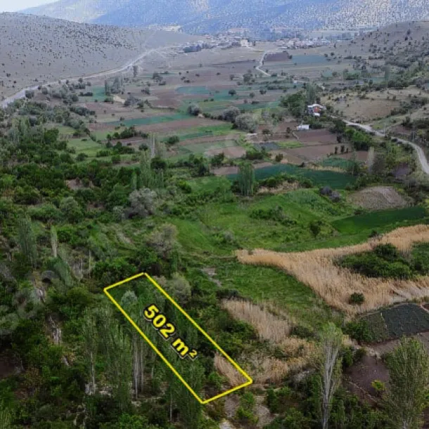 MERAM ÇUKURÇİMEN'DE 502 m² MÜSTAKİL BAHÇE