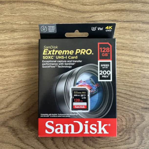 Sandisk Extreme Pro 64GB 128GB SD Kart