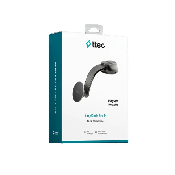 ttec EasyDash Pro M MagSafe Uyumlu Araç içi Telefon Tutucu 2TT38